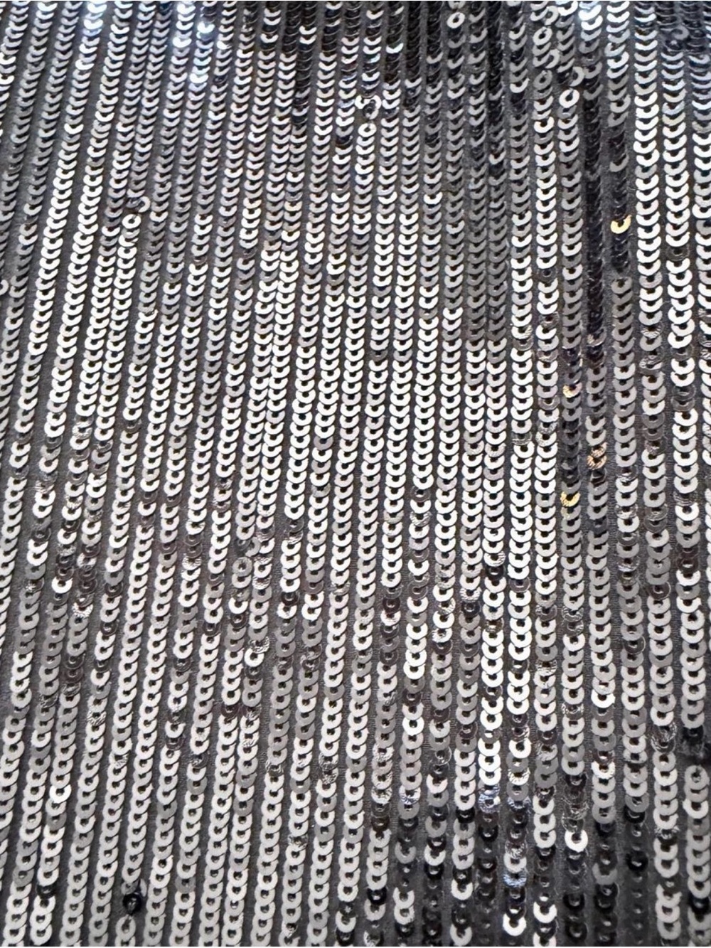 Banana Republic Silver Sequin Dress